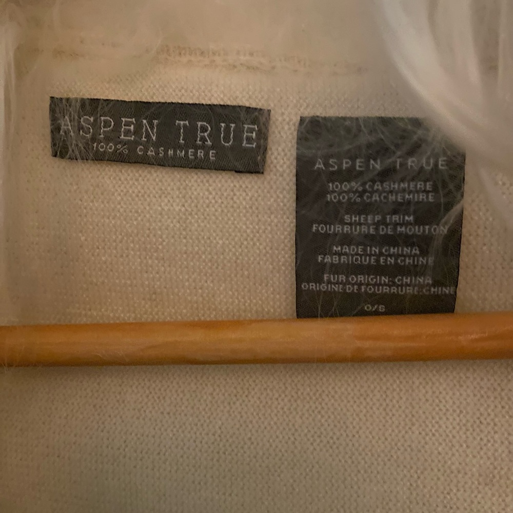 ASPEN TRUE CASHMERE JACKET - Picture 4 of 4